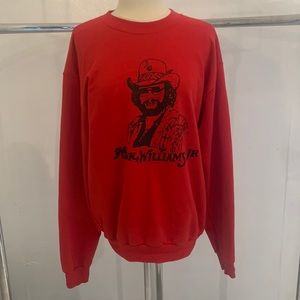 Vintage 90’s NWOT Hank Williams Jr Sweatshirt